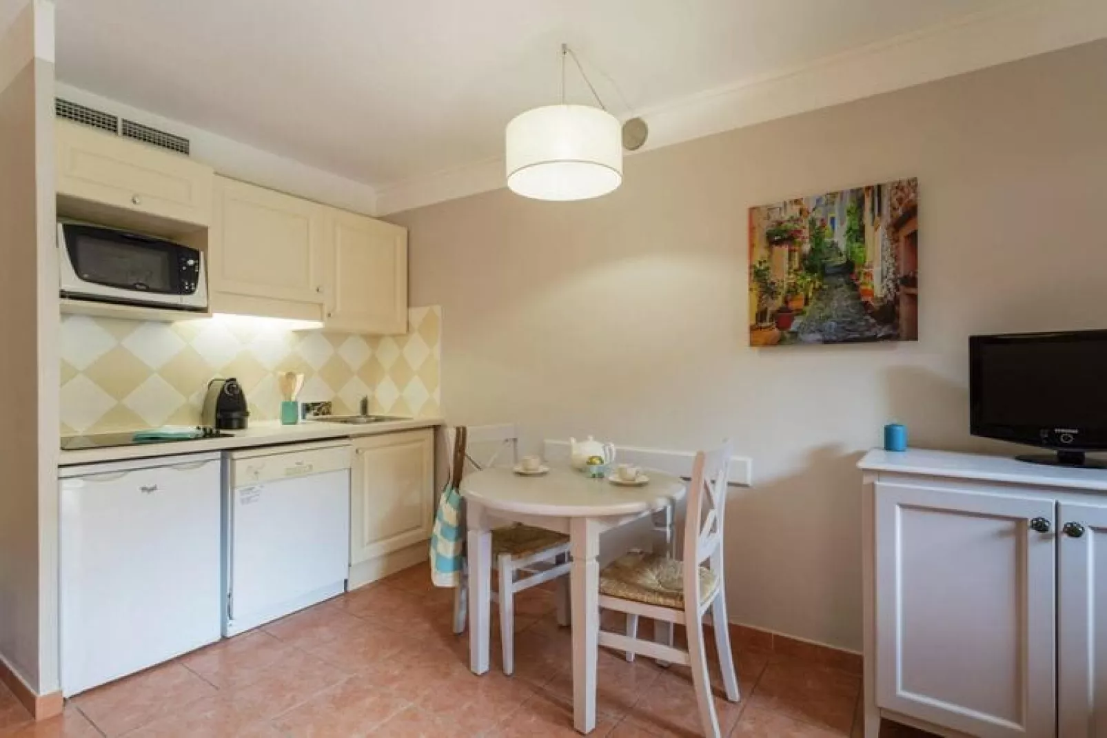 Residence Les Rives de Cannes Mandelieu Mandelieu-la-Napoule - 25 Standard - Apt 5 p - 1 bedroom-Keuken