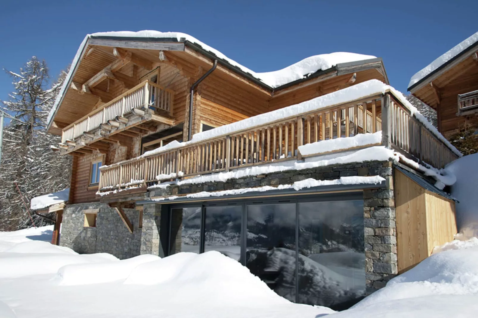 Chalet Mont Soleil-Exterieur winter