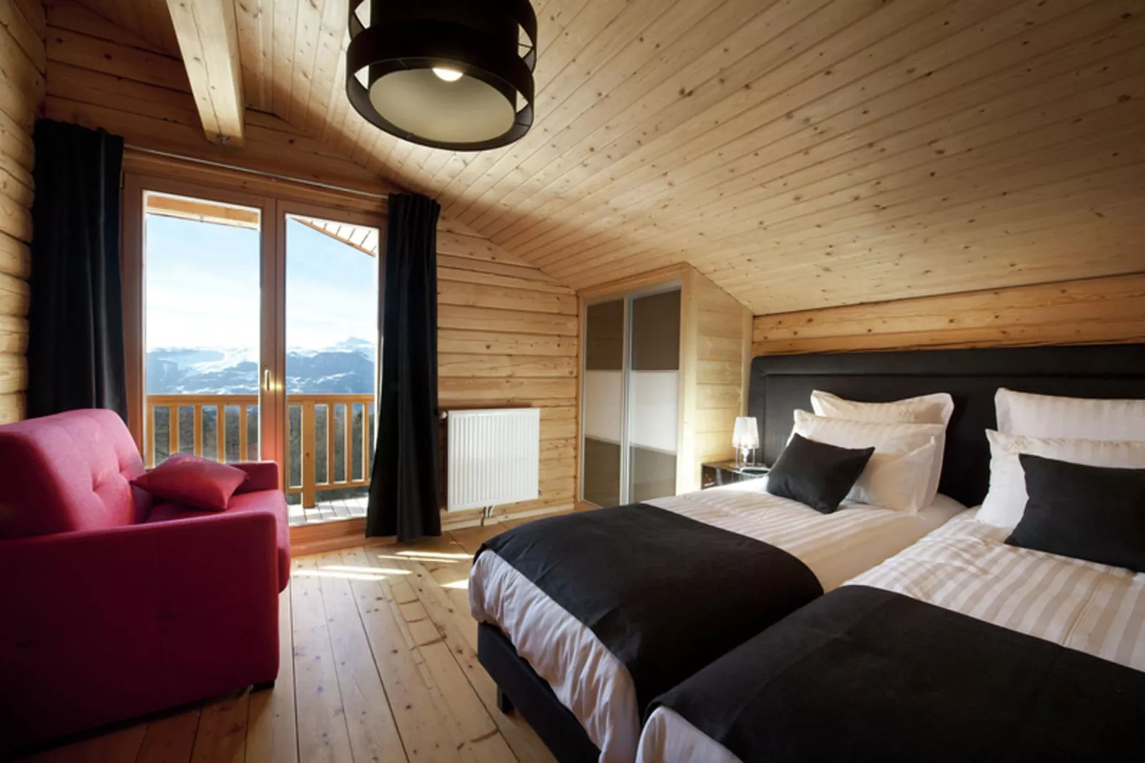 Chalet Mont Soleil-Slaapkamer