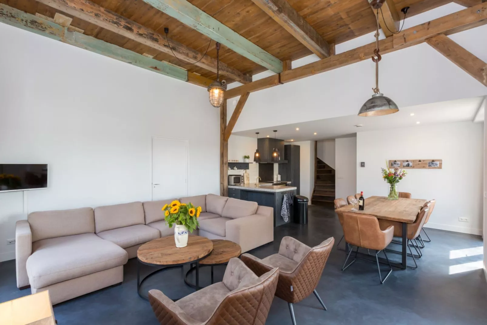 Lepelstraat 18B  Vrouwenpolder "'t Zwartje"-Woonkamer