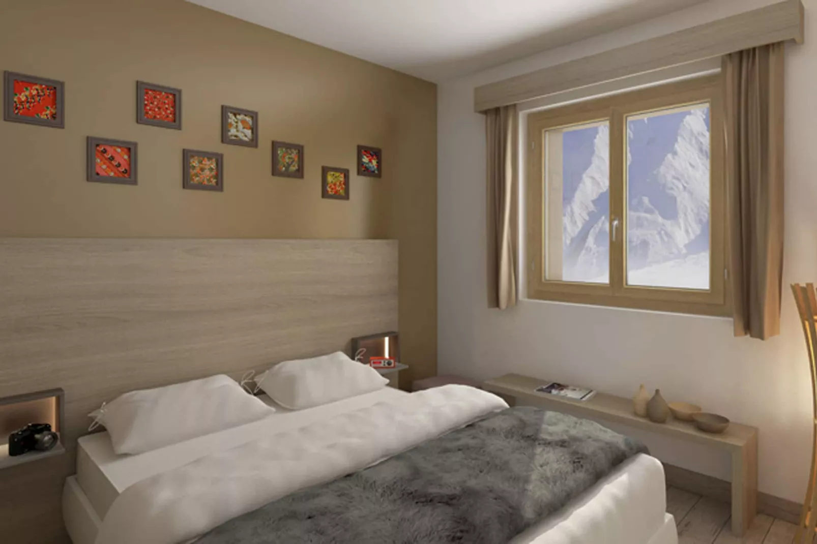 Résidence Prestige Front de Neige 2-Slaapkamer