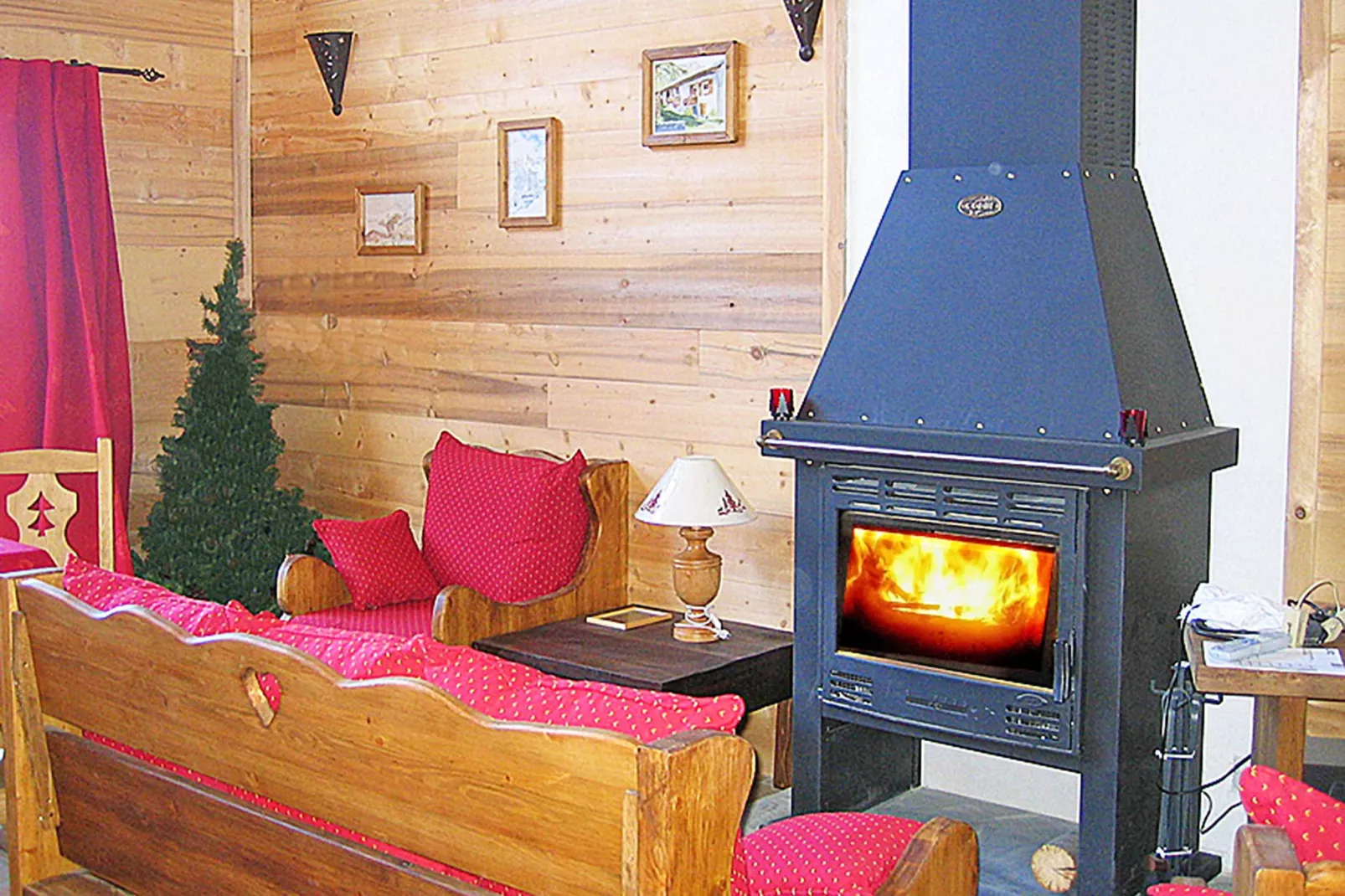 Chalet Piccola Pietra-Woonkamer