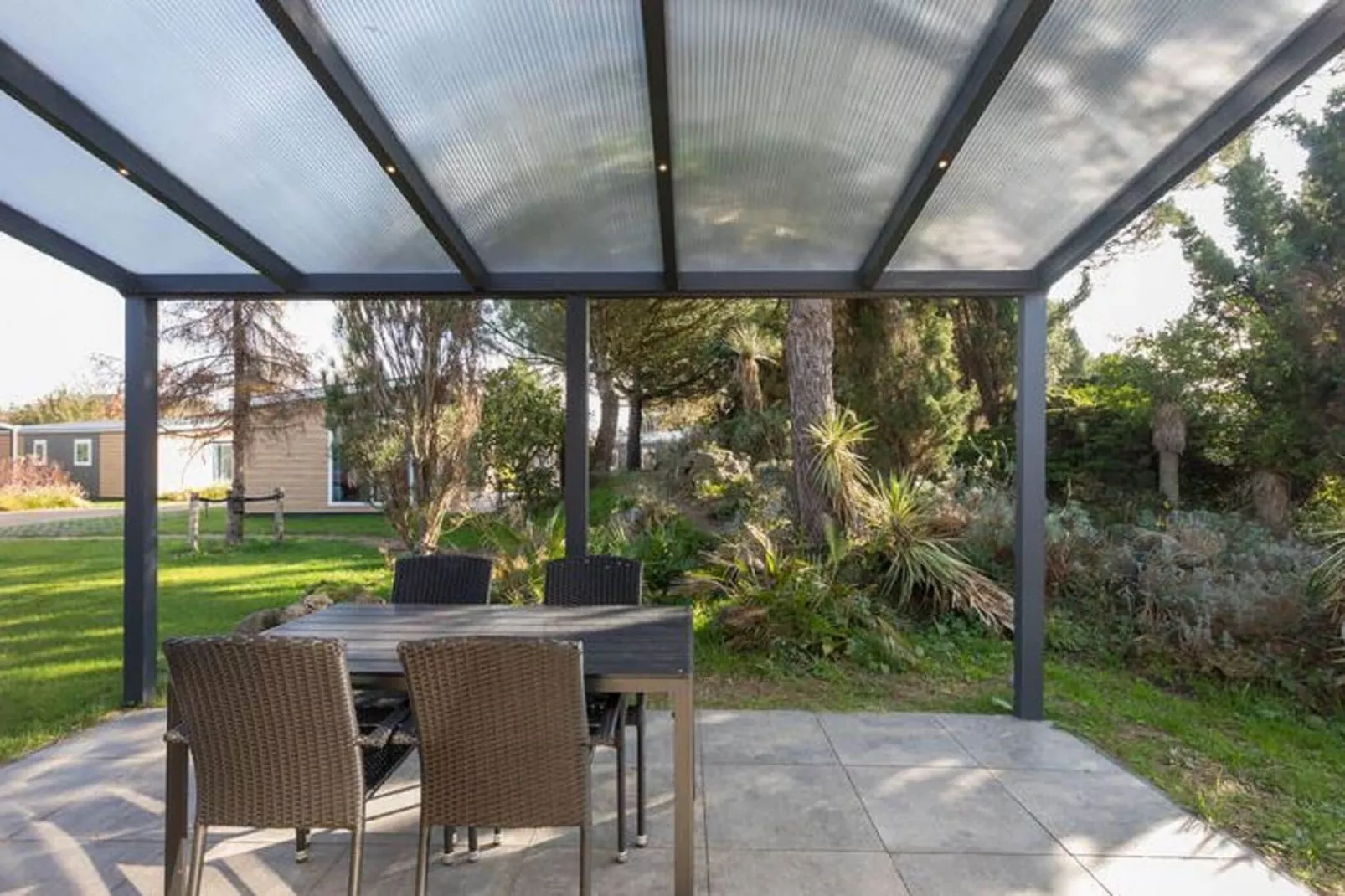Fort den Haak - Chalet 1 tm 15  hond-Terrasbalkon