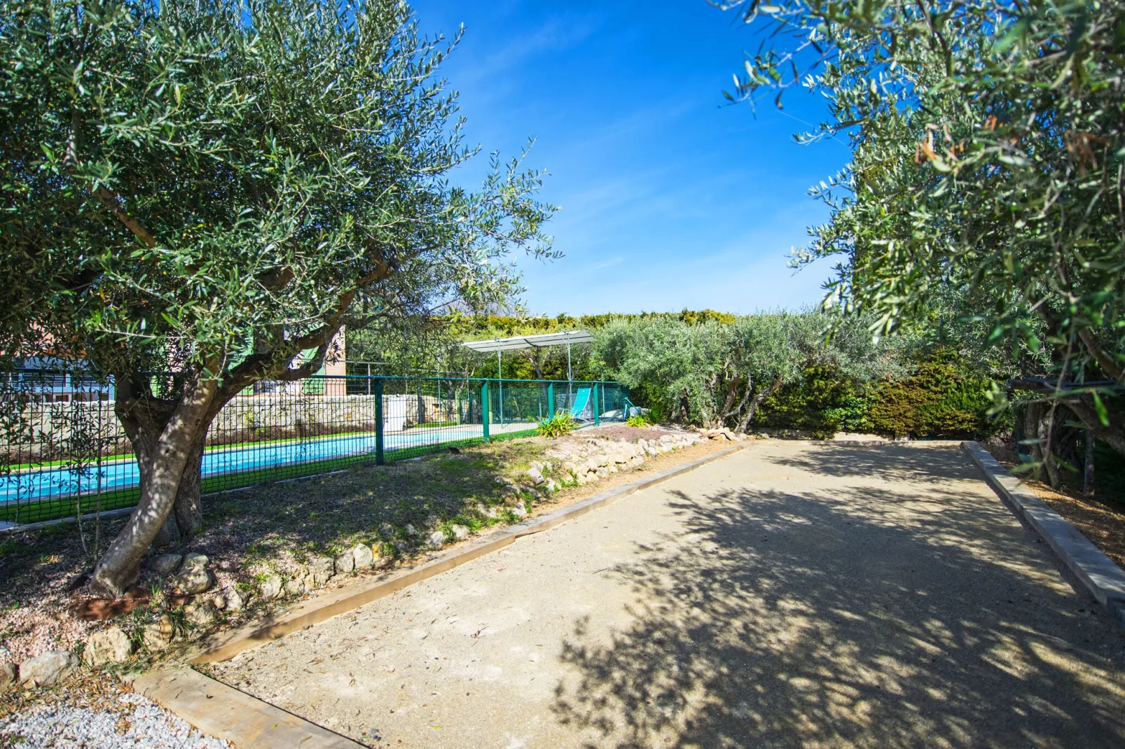 Villa Font du Roux-Tuinen zomer