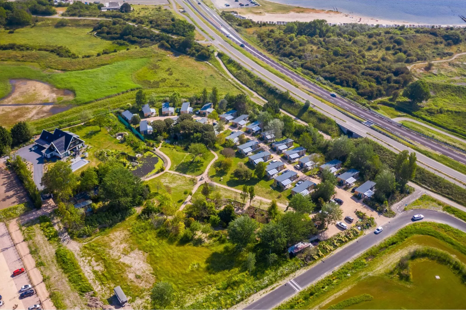 Fort den Haak - Chalet 1 t/m 15 huisdiervrij-Gebieden zomer 5km