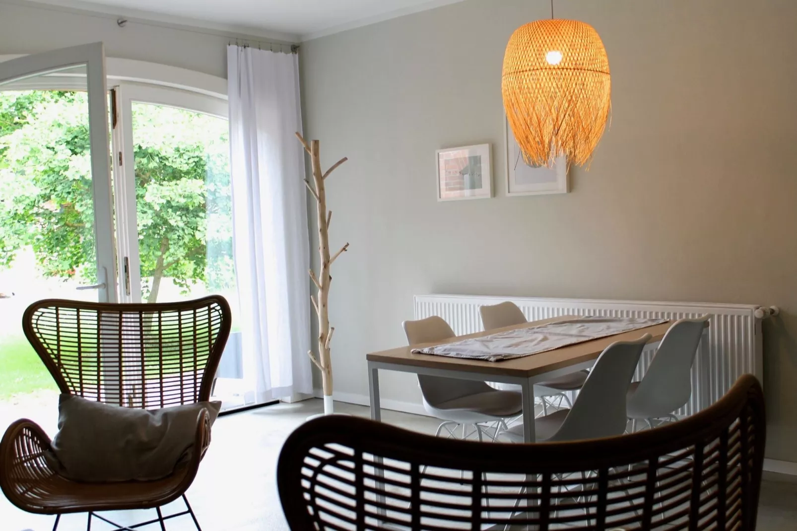 Moderne Ferienwohnung 3-Woonkamer