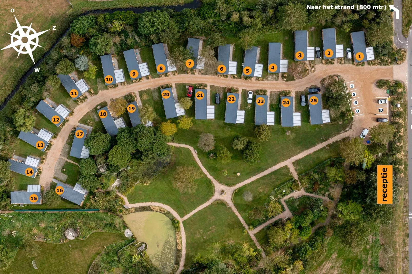 Fort den Haak - Chalet 1 t/m 10 huisdiervrij-Sfeer