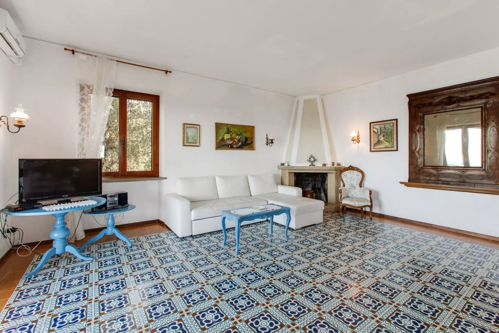 Villa Vista Garda-Woonkamer