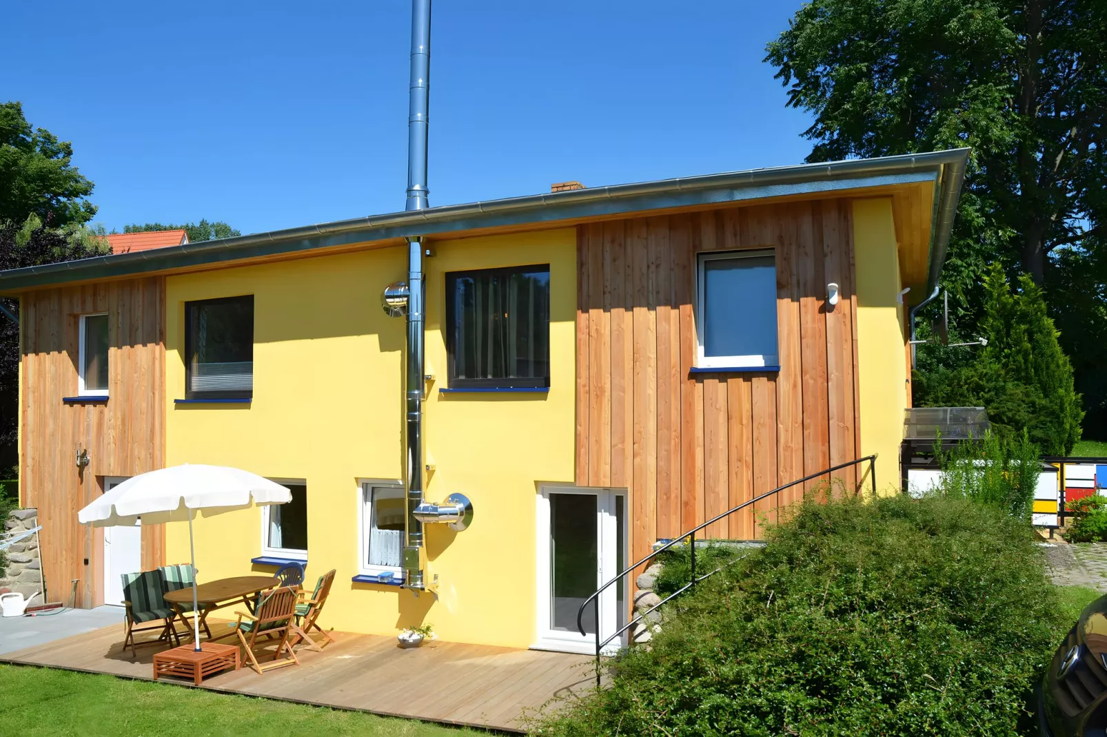 Inselhaus Piet auf der Insel Poel-Buitenkant zomer