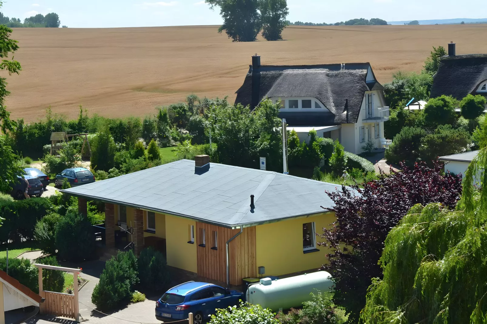 Inselhaus Piet auf der Insel Poel-Buitenkant zomer