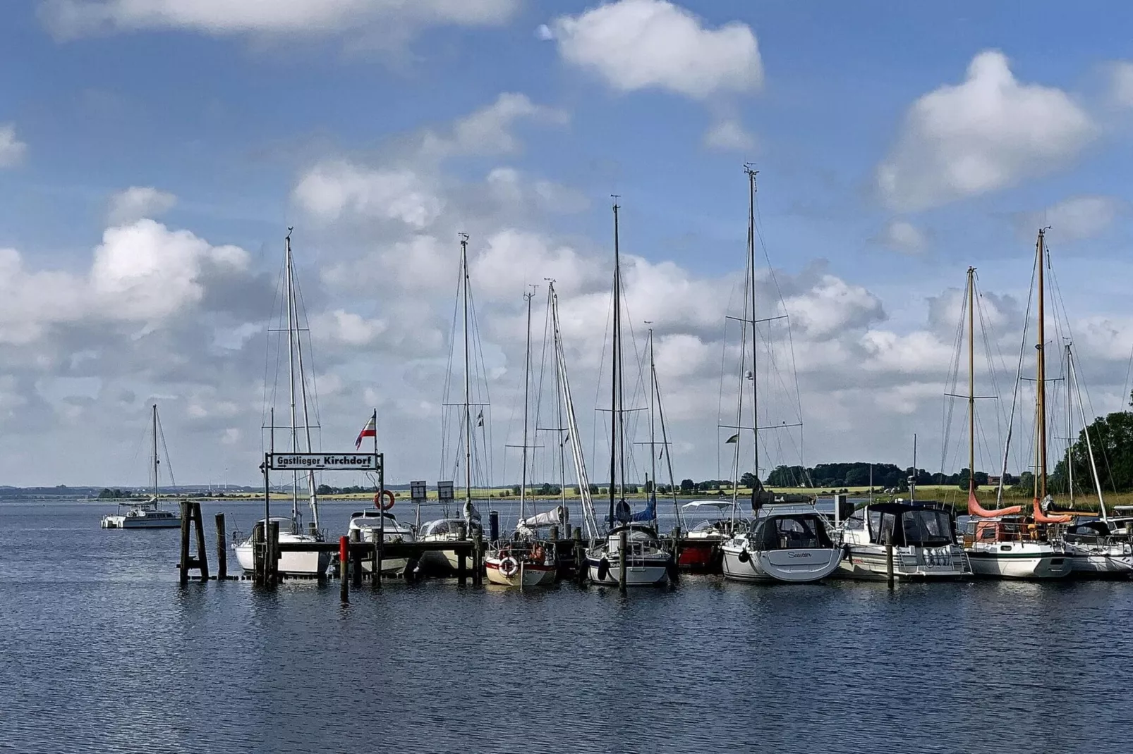 Inselhaus Piet auf der Insel Poel-Gebieden zomer 5km