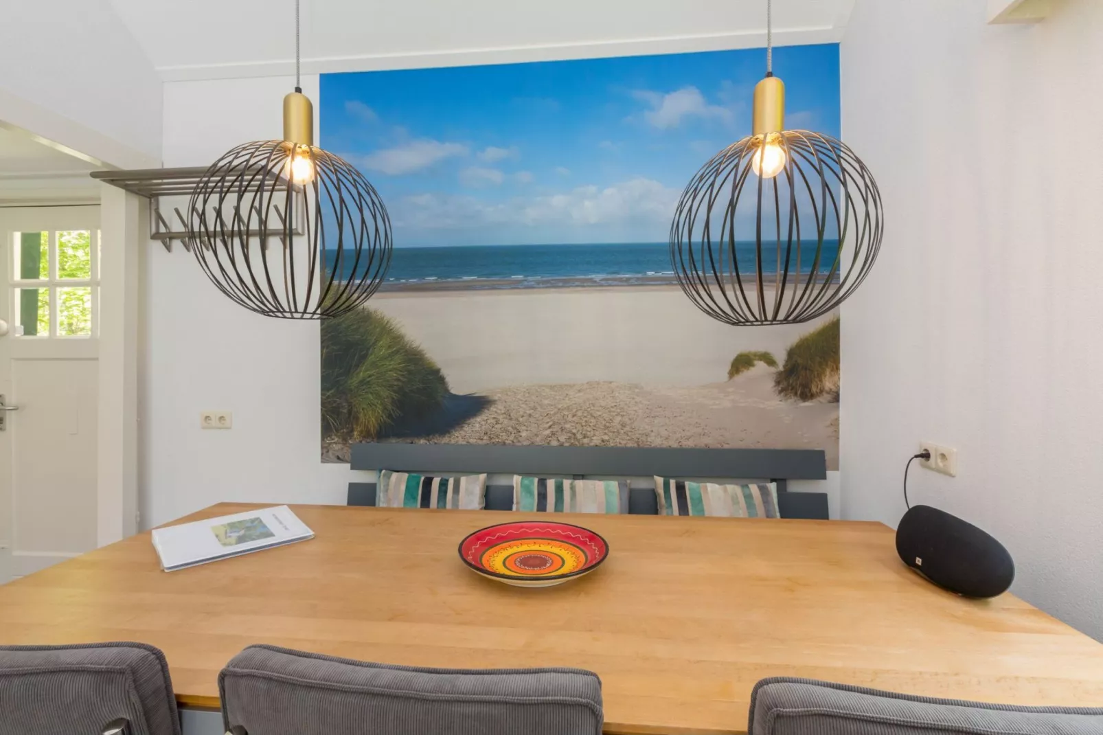 Vakantiehuis - Breezand 6  Vrouwenpolder "De Alk"-Woonkamer