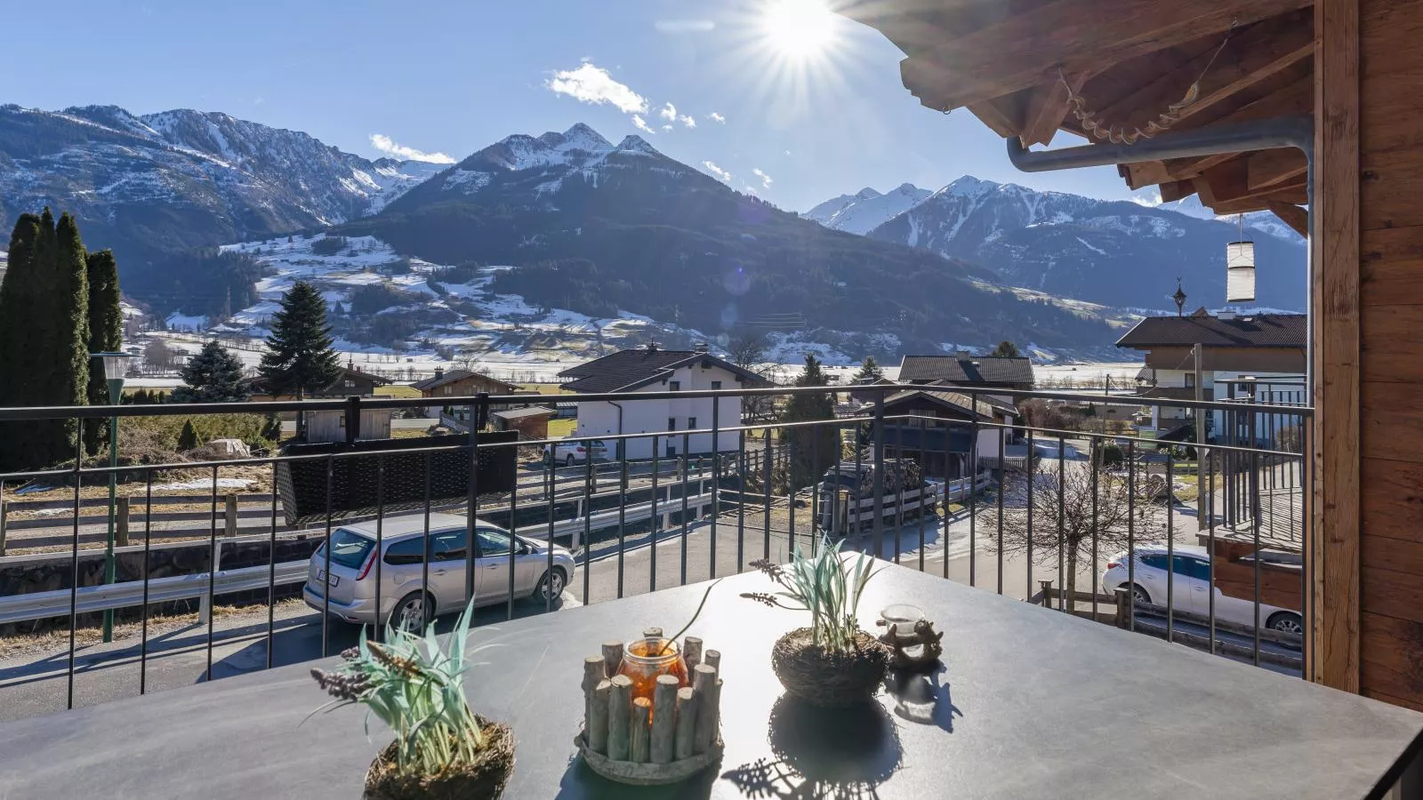 Luxury Tauern Suite Walchen Kaprun 4-Terrasbalkon