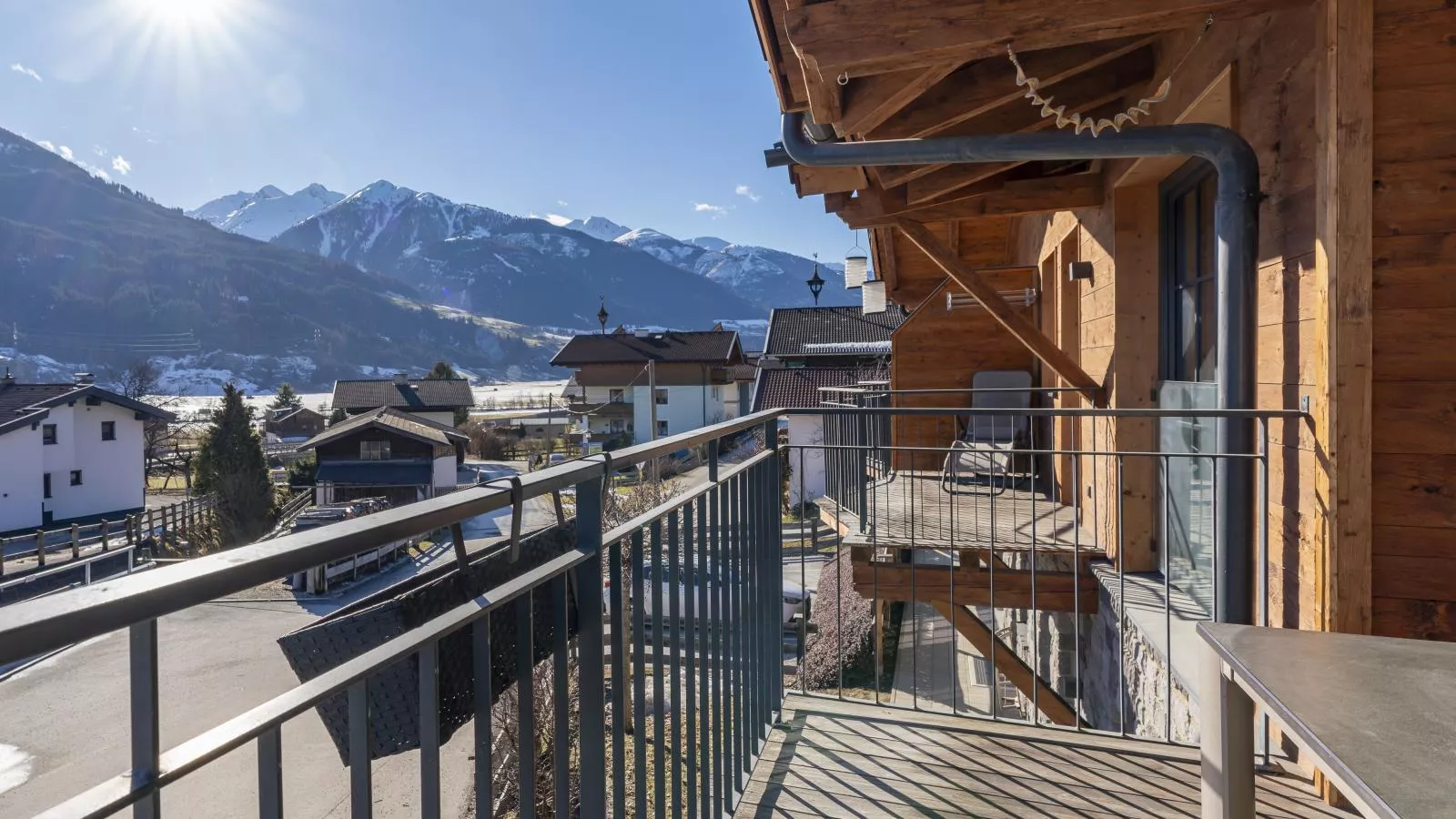 Luxury Tauern Suite Walchen Kaprun 4-Uitzicht winter