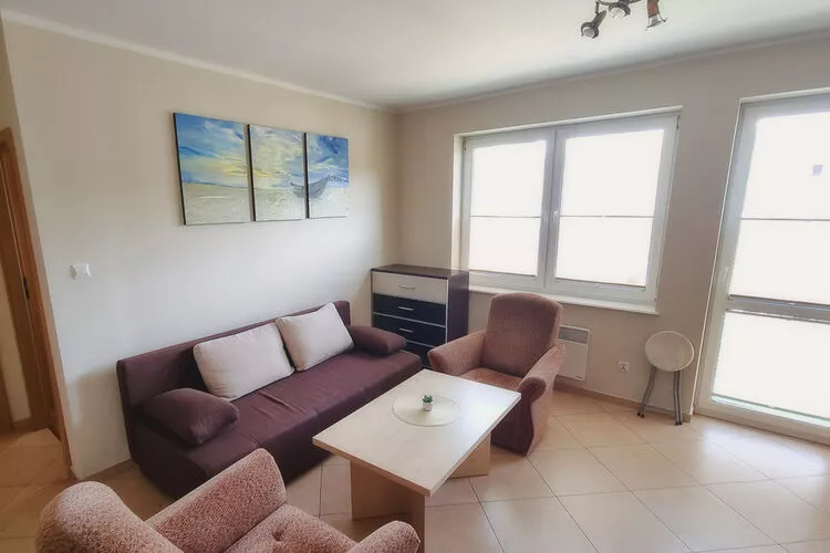 Apartament w Miedzyzdrojach "Morskie Oko" A-Woonkamer