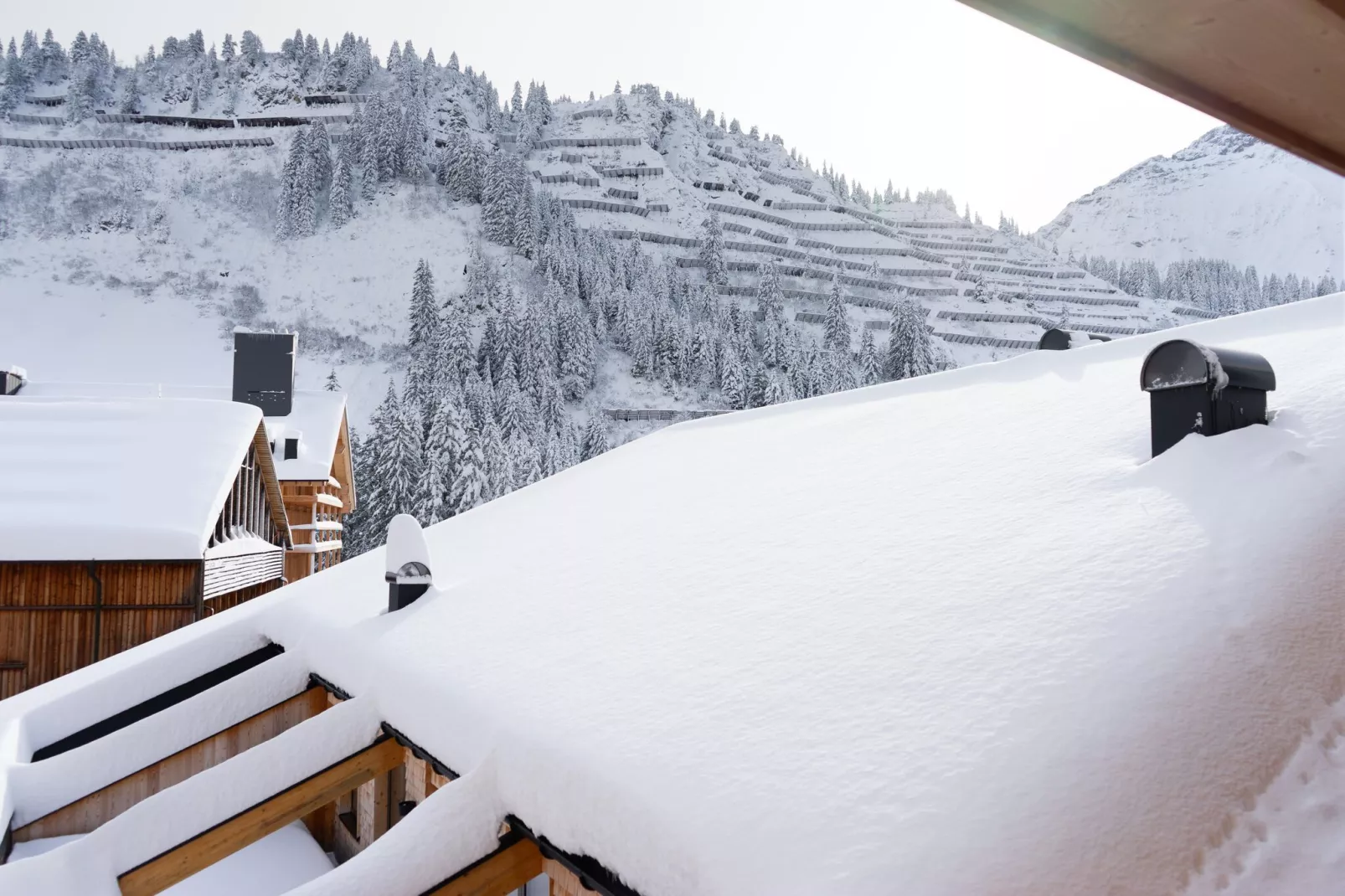 Heimat 1495 Arlberg-Uitzicht winter