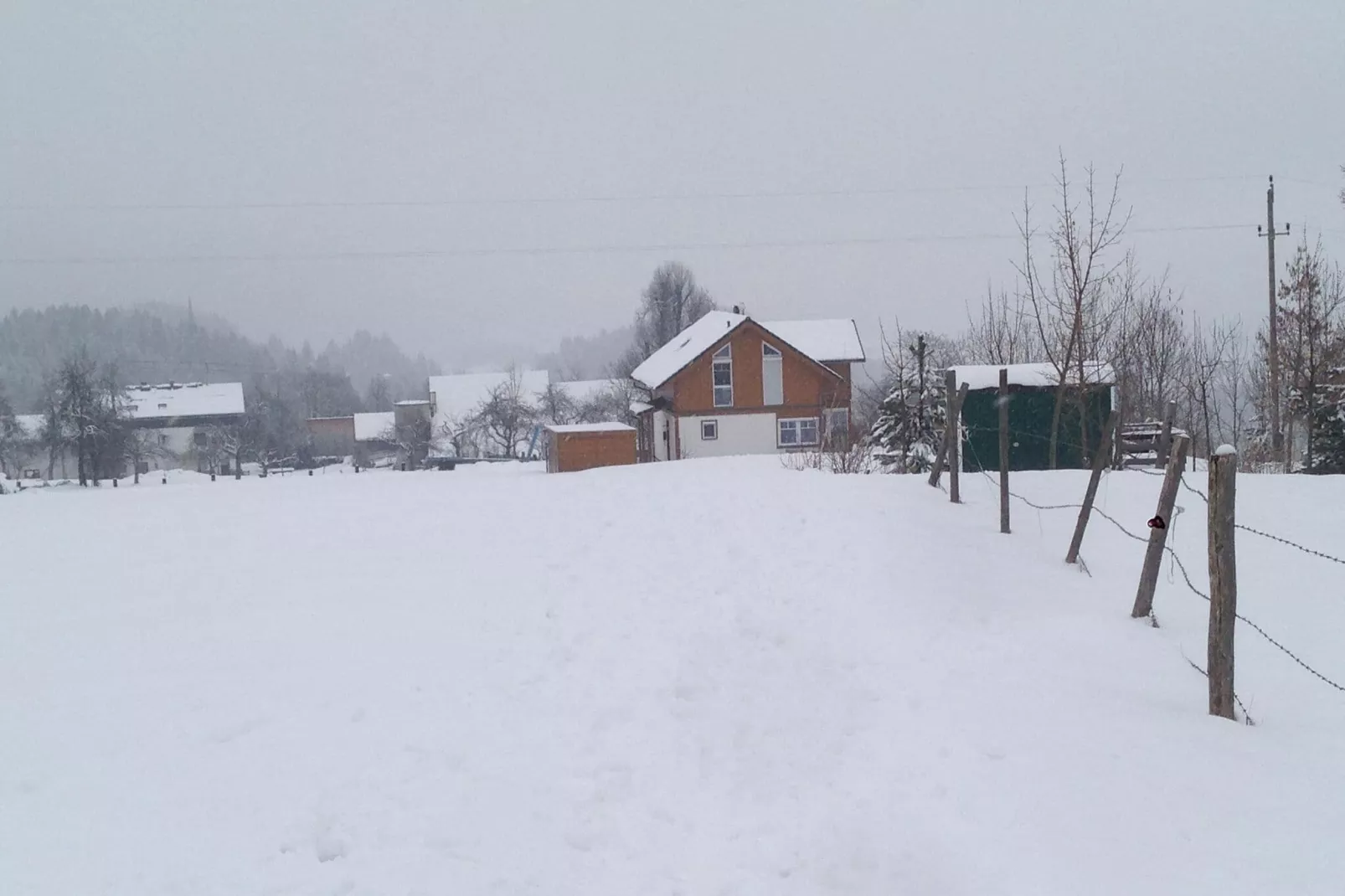 Landhaus Sankt Georgen-Uitzicht winter