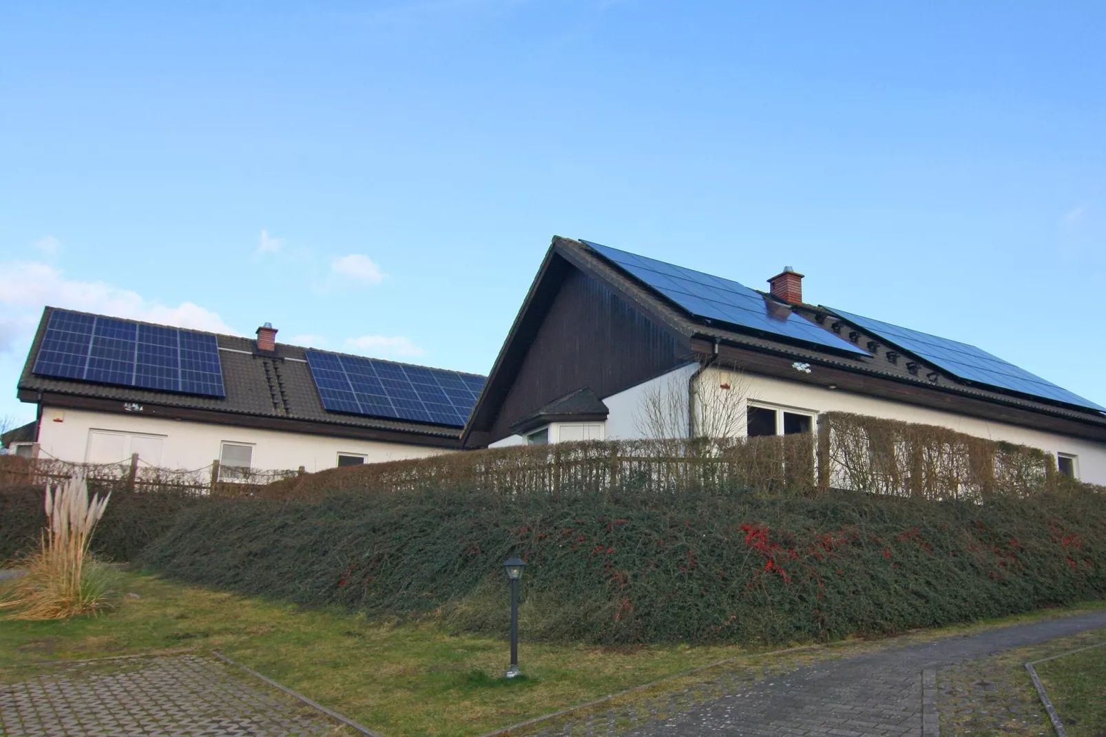 Ferienhaus am Südhang-Exterieur winter