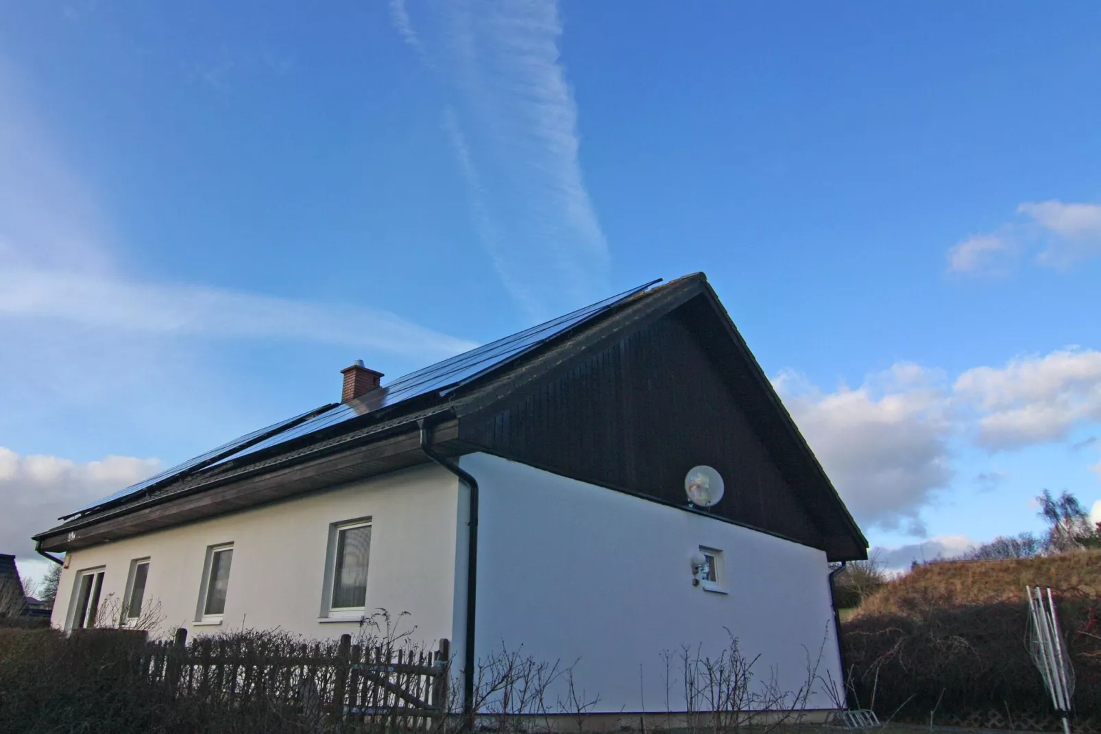 Ferienhaus am Südhang-Exterieur winter