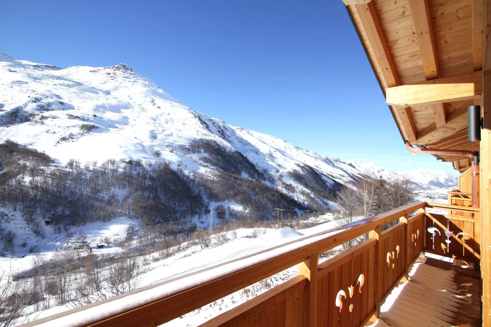 Chalet de Sophie-Terrasbalkon