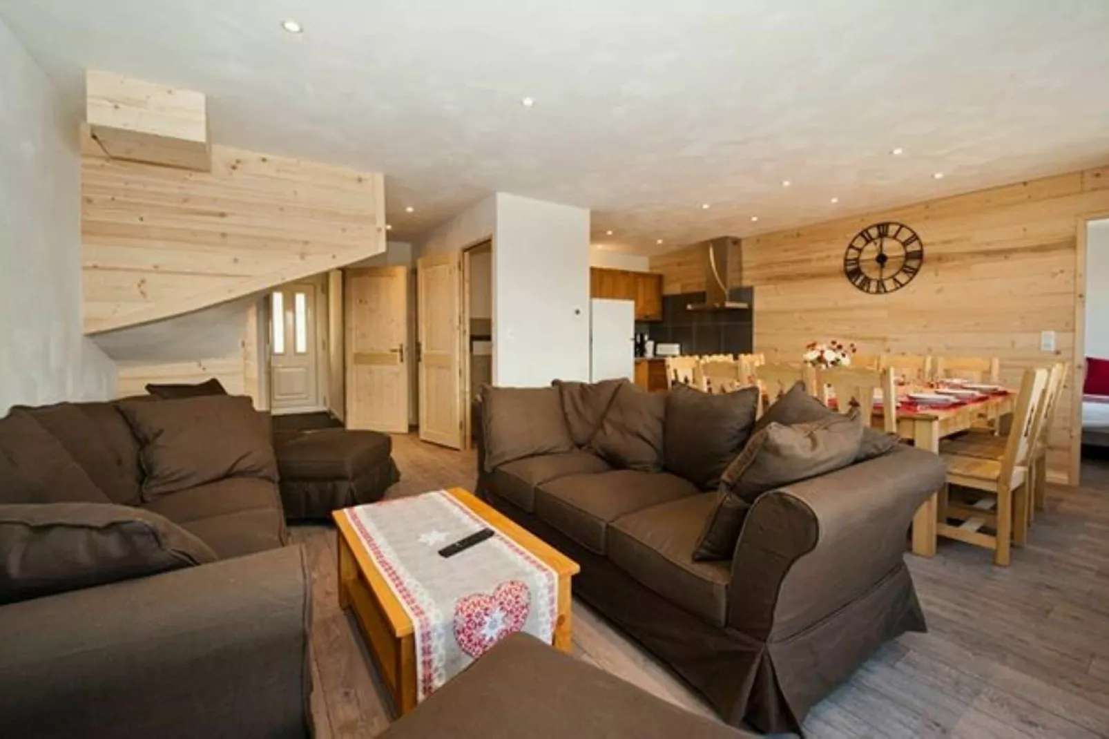 Chalet de Marie-Woonkamer