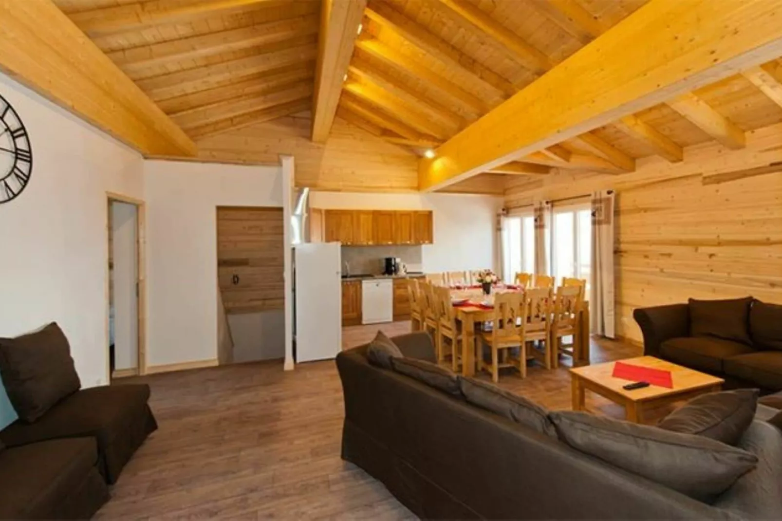 Chalet de Marie-Woonkamer