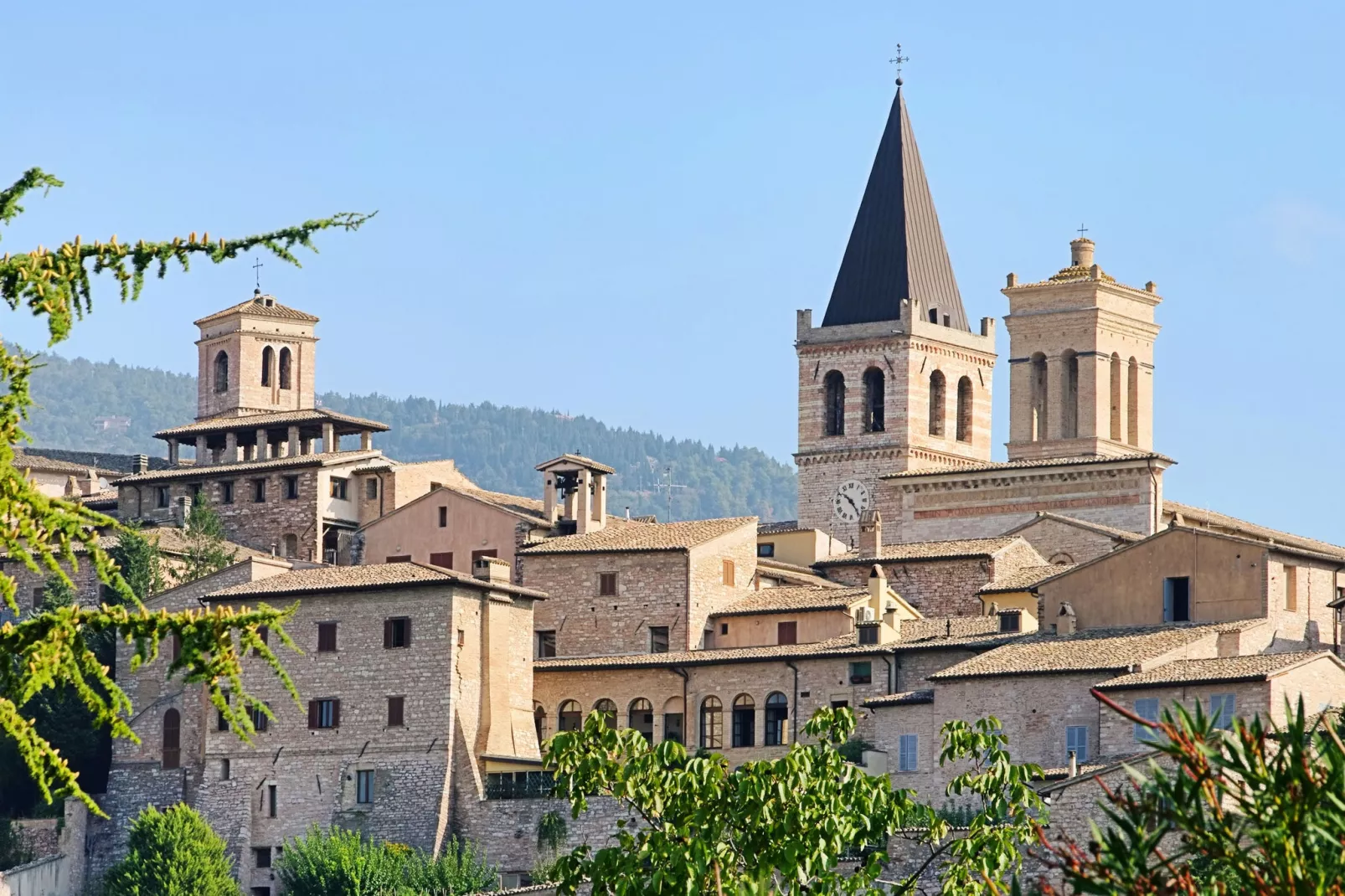 Casa Collepino-Gebieden zomer 5km