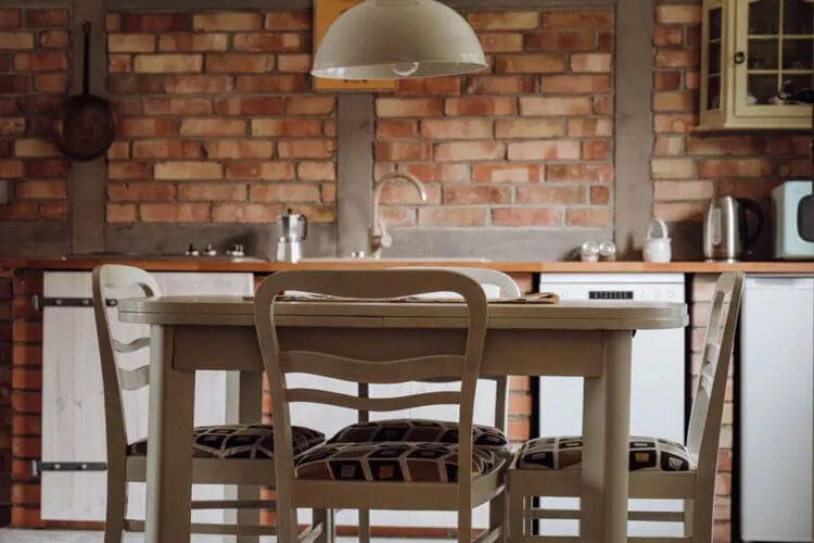 Apartament Żółty Gronowo-Eetkamer