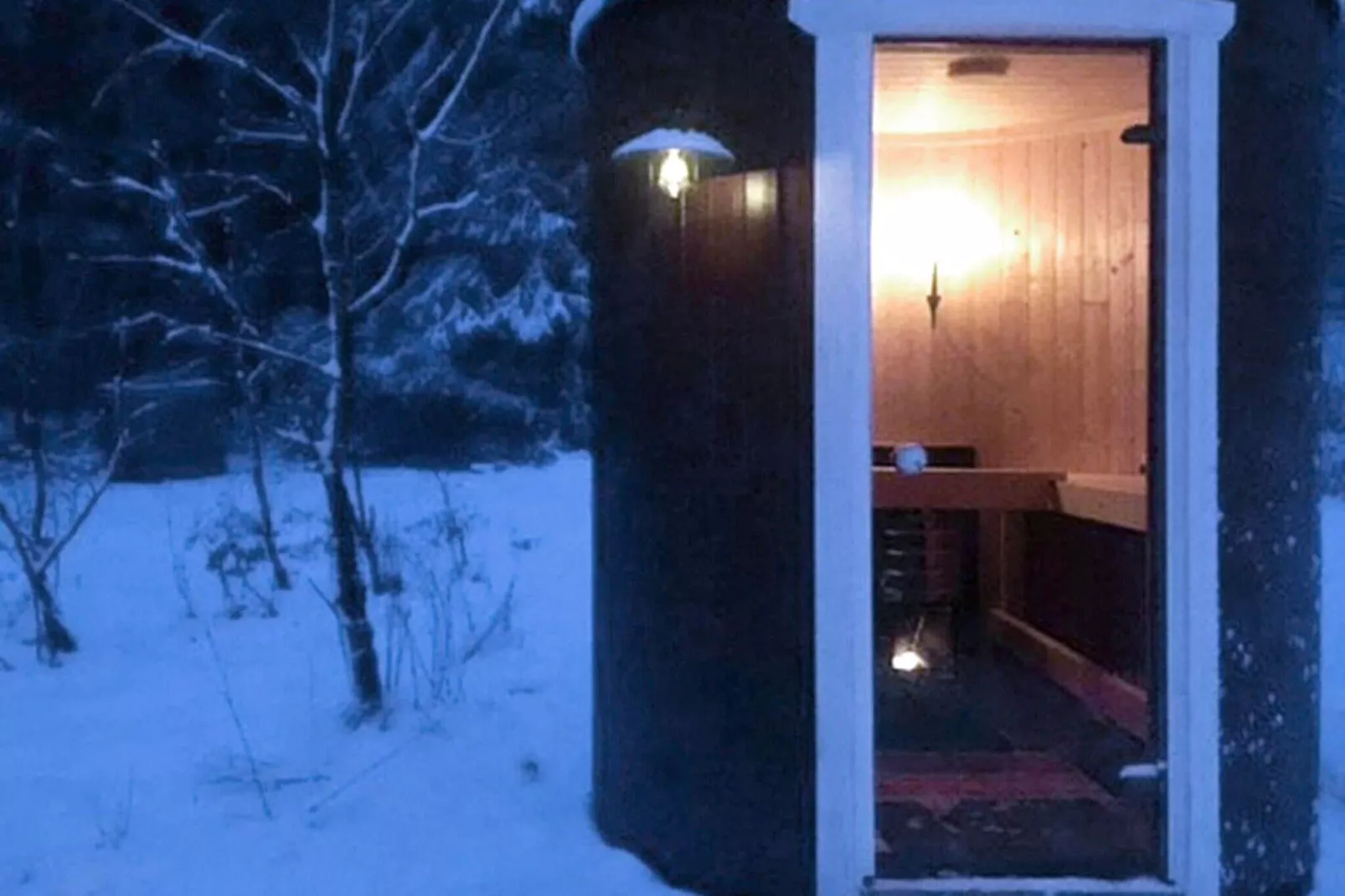 8 persoons vakantie huis in Hestra-Sauna