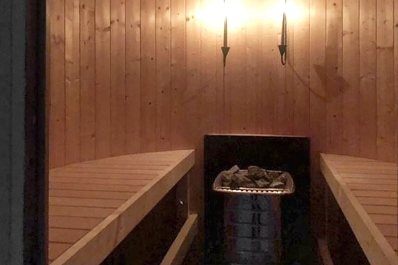 8 persoons vakantie huis in Hestra-Sauna