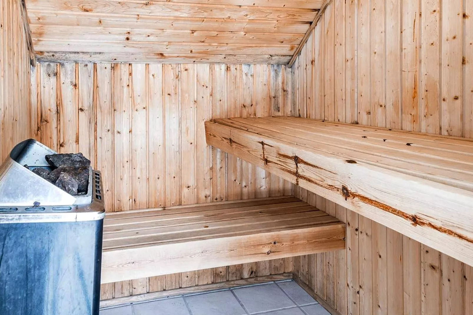 5 sterren vakantie huis in Blåvand-Sauna