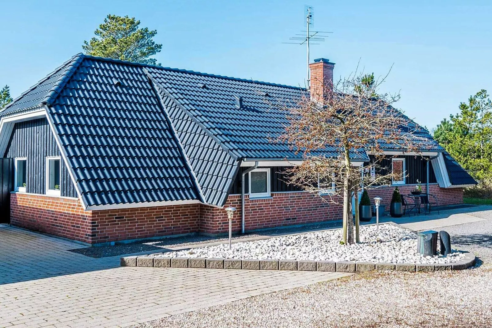 5 sterren vakantie huis in Blåvand-Uitzicht