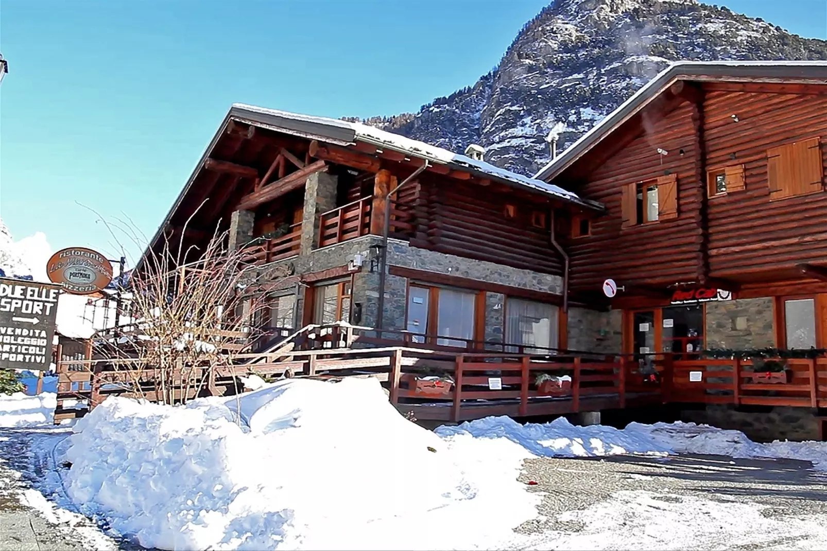 Chalet Antey Trilo-Exterieur winter