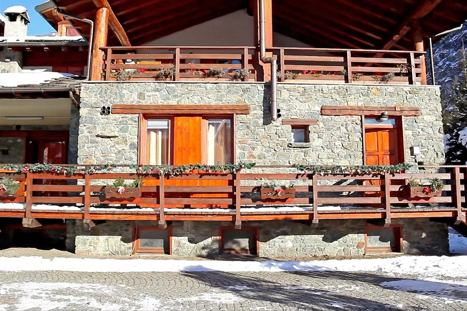 Chalet Antey Trilo-Exterieur winter