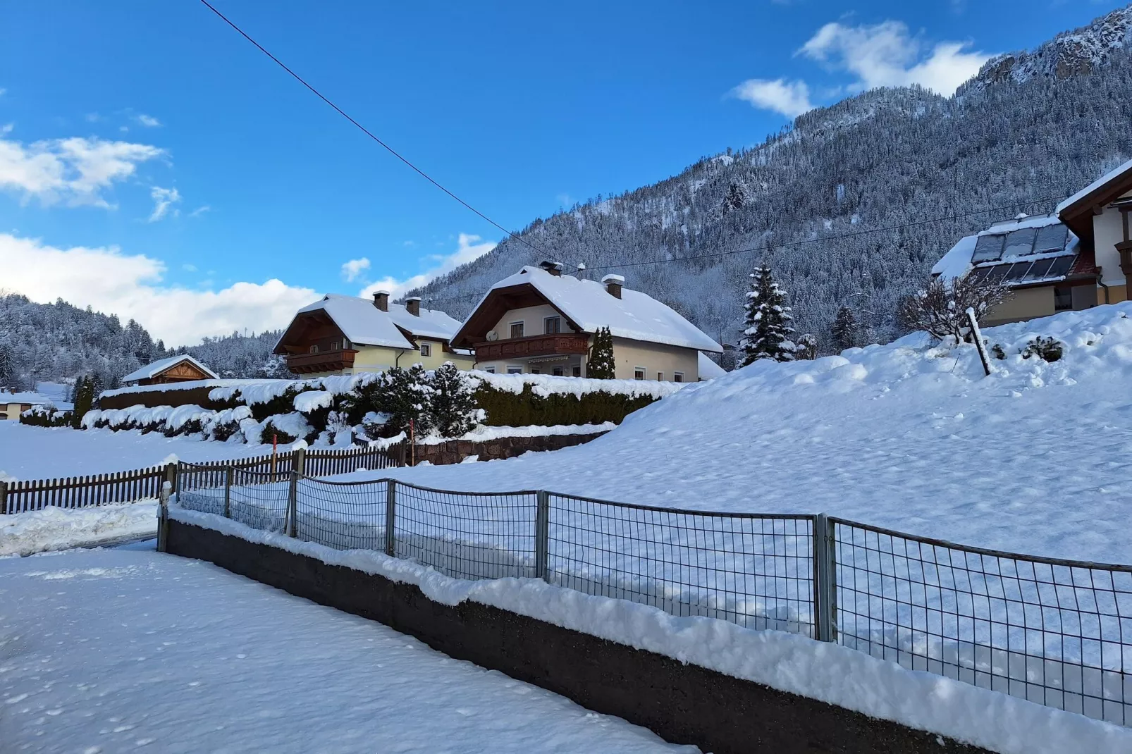 Haus Jukbichl-Gebied winter 1km
