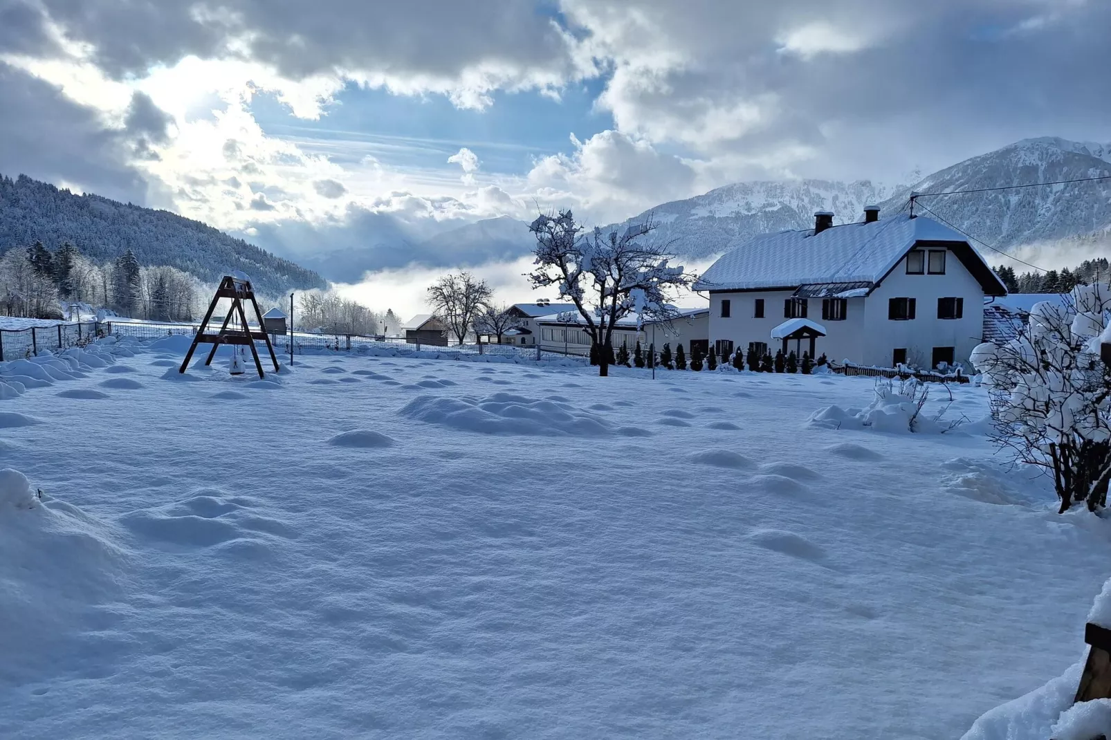 Haus Jukbichl-Gebied winter 5km