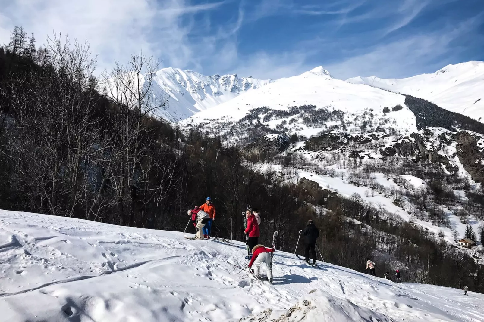 Les Lions Blancs-Gebied winter 5km