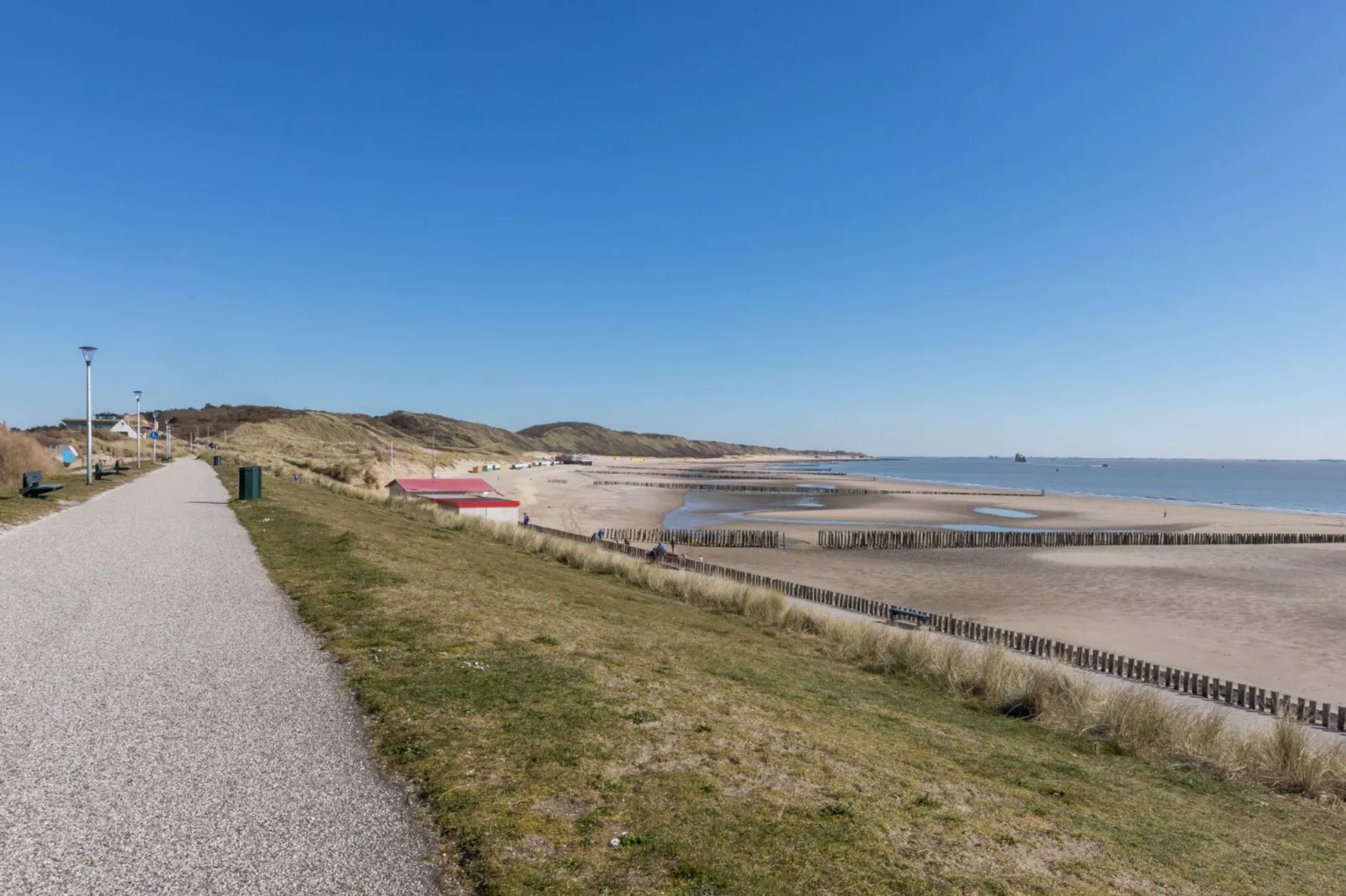 Zoutelande 'Kurhaus appartement nr 1-Gebieden zomer 1km