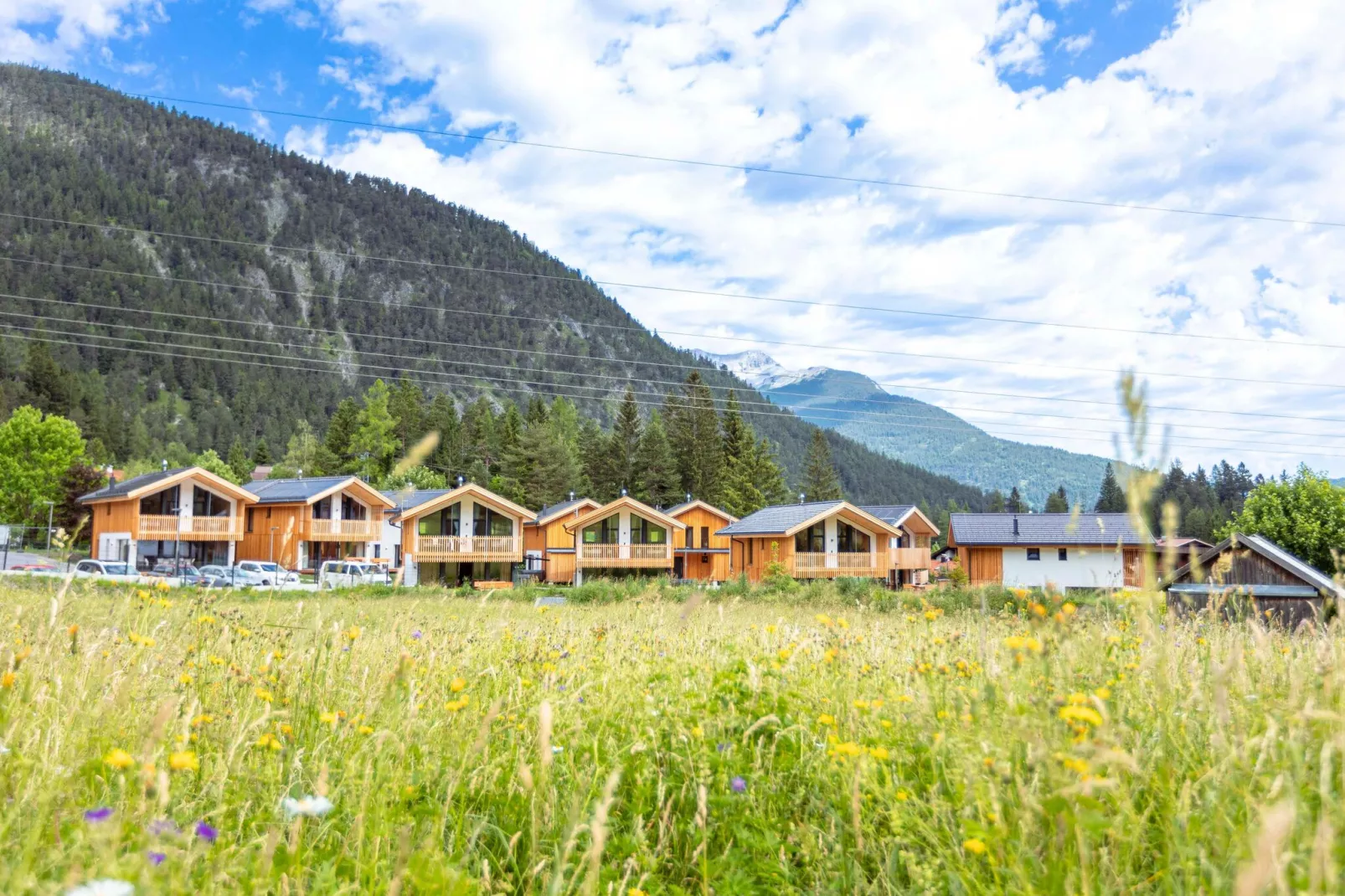 Alpenchalets Biberwier 1-Buitenkant zomer