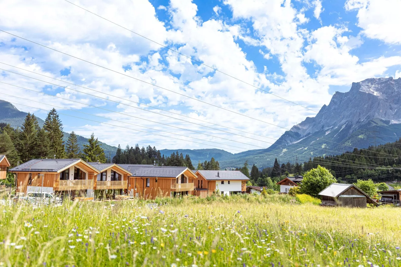 Alpenchalets Biberwier 1-Buitenkant zomer