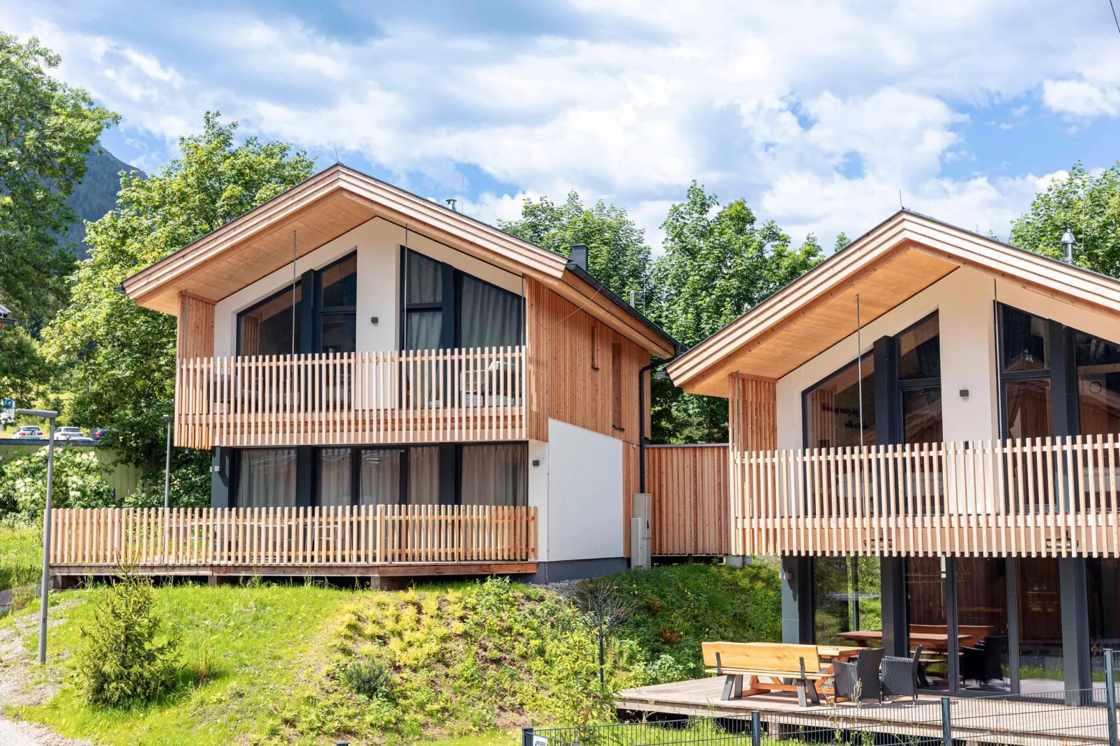 Alpenchalets Biberwier 1-Buitenkant zomer