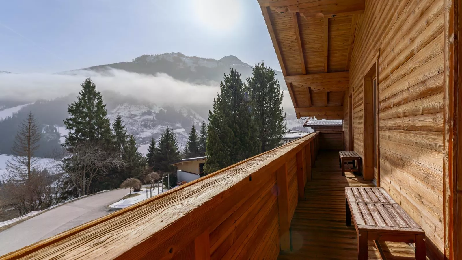 Chalet Kristall I-Terrasbalkon