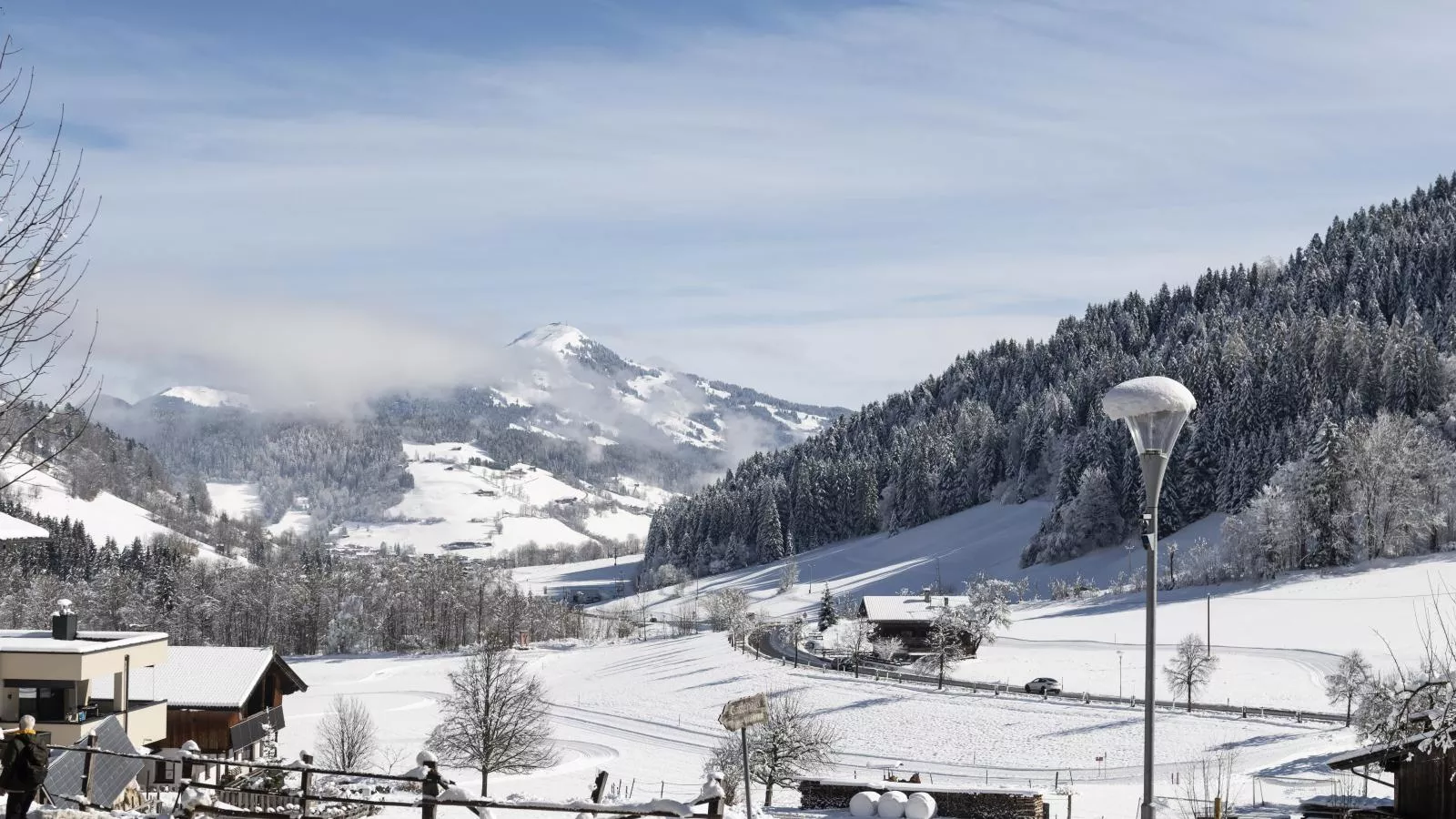Tirolee Marchegg-Gebied winter 1km