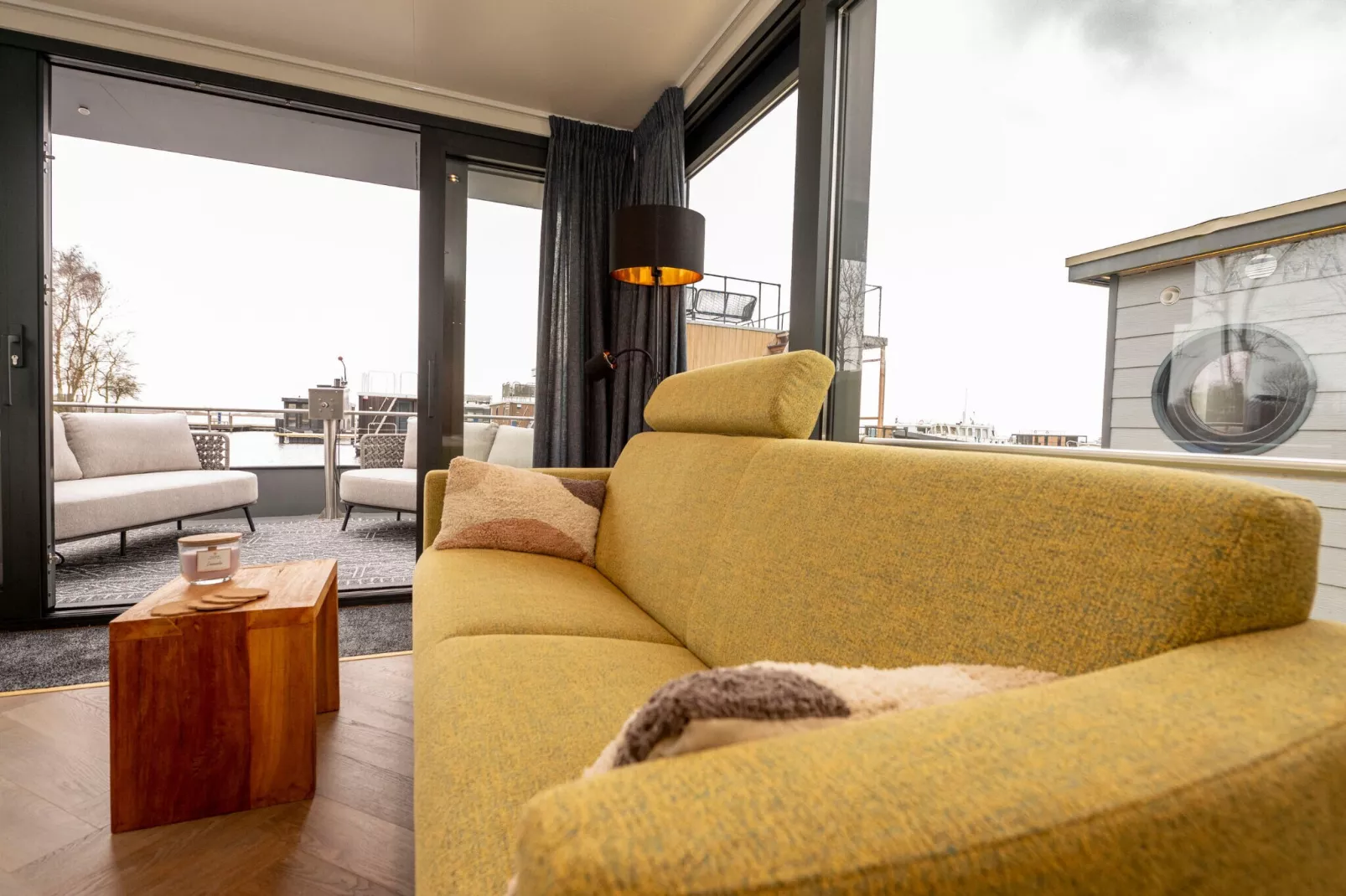 Houseboat - Paviljoenwei 4  Sneek Offingawier 'Boatique Sneek'-Uitzicht zomer