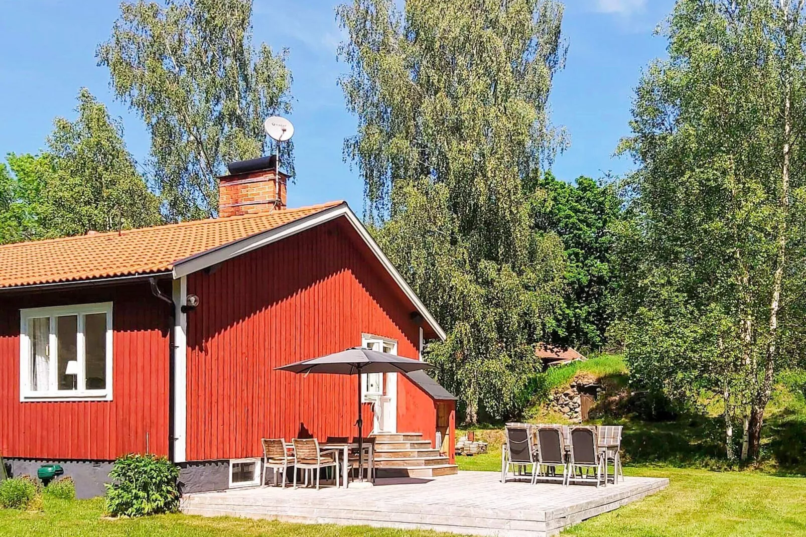2 persoons vakantie huis in ÅBY-By Traum-Buitenlucht