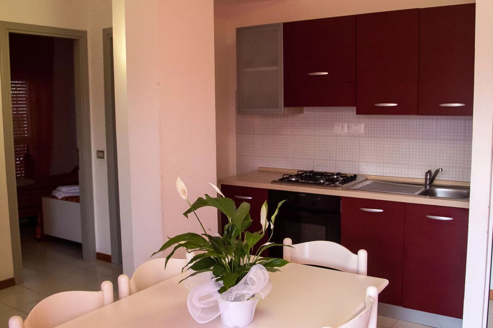 Residenza Alberghiera Italia in Luni - Trilocale R6/C6-Keuken