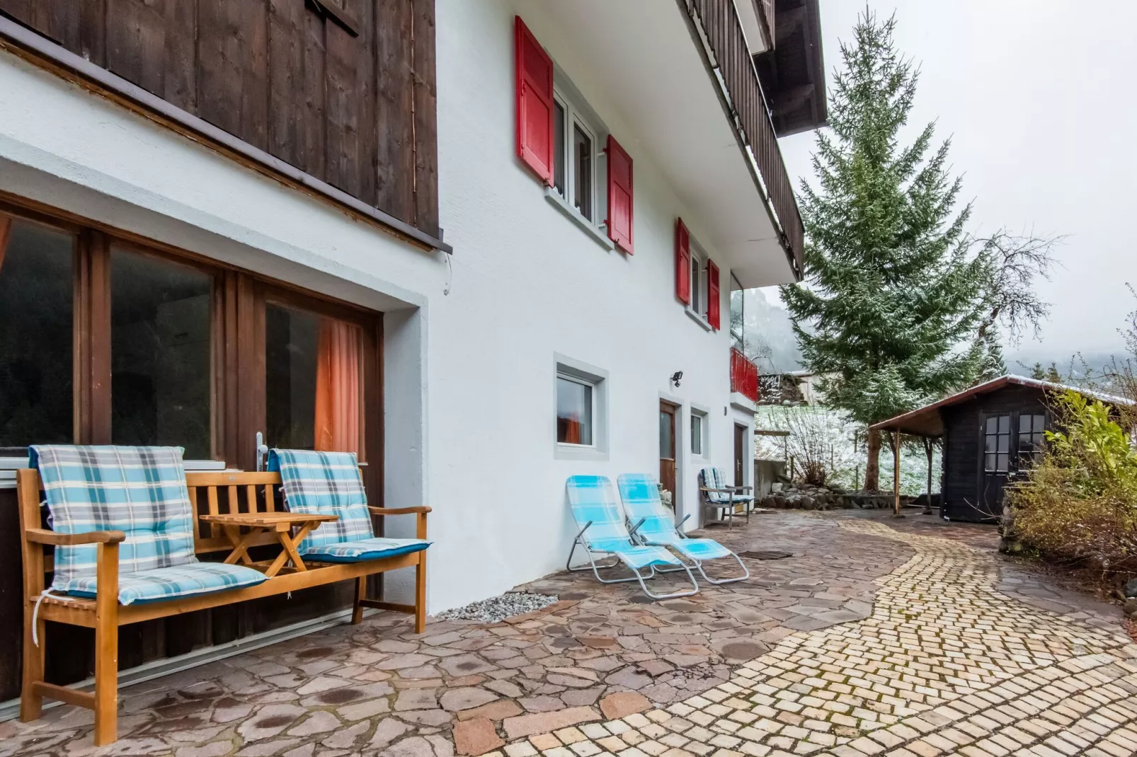 Vakantiehuis Montafon Apartment 4-Terrasbalkon