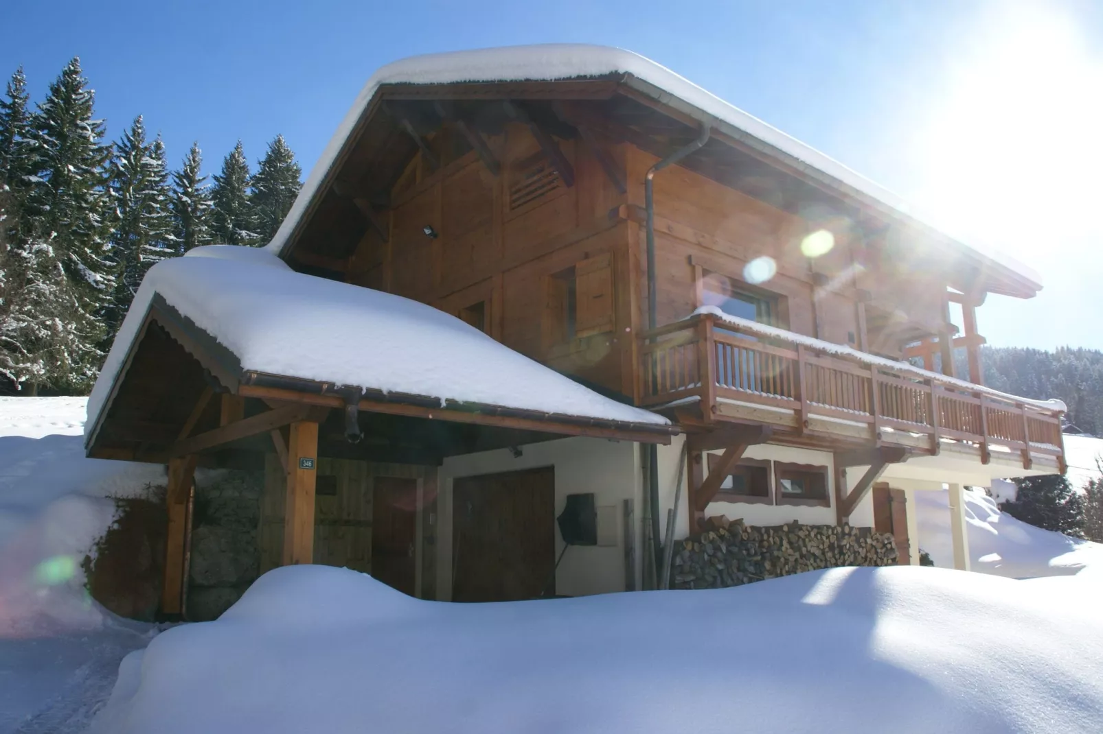 Chalet L'Etoile-Exterieur winter