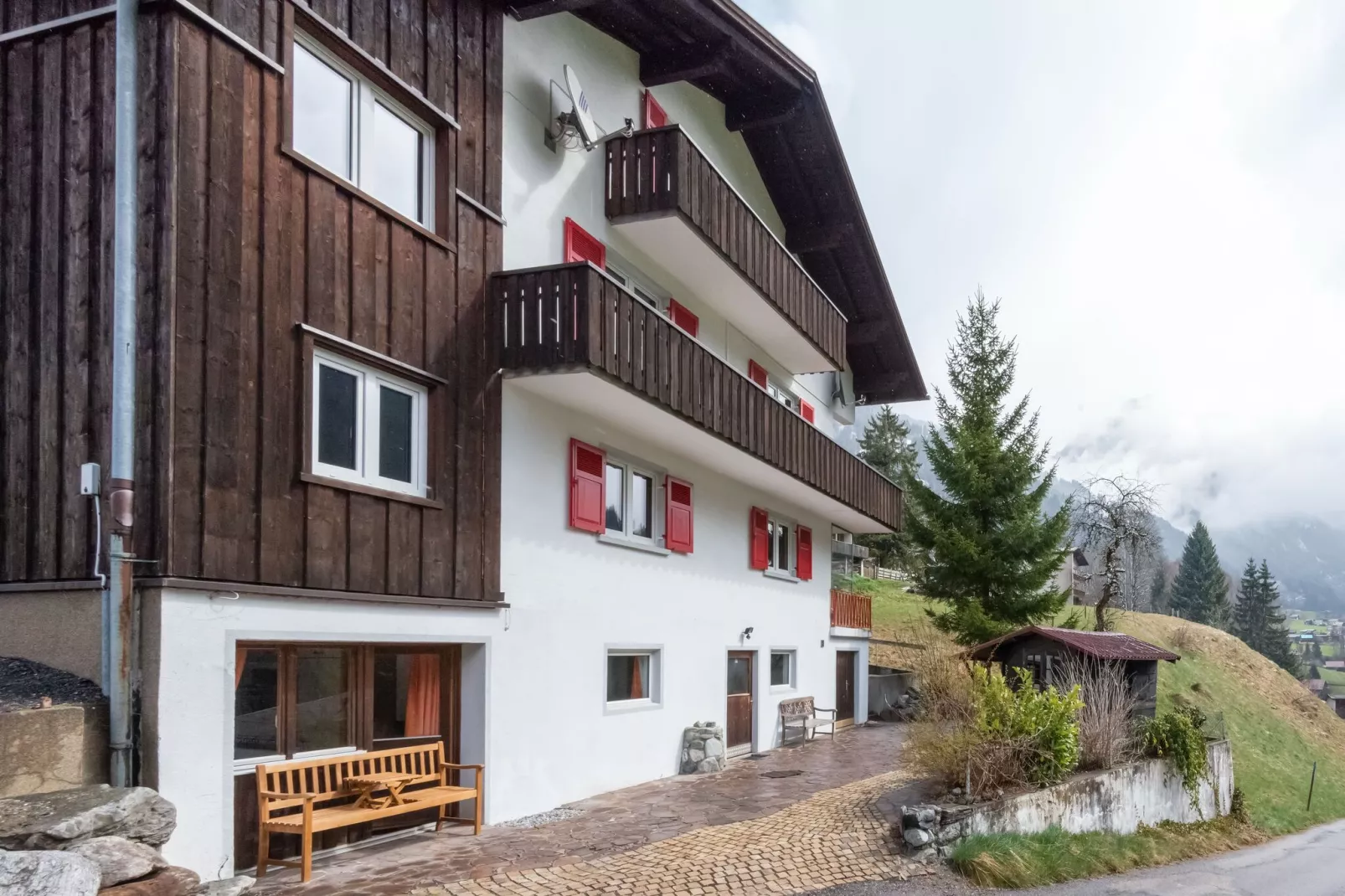 Vakantiehuis Montafon - Apartment 3-Buitenkant zomer