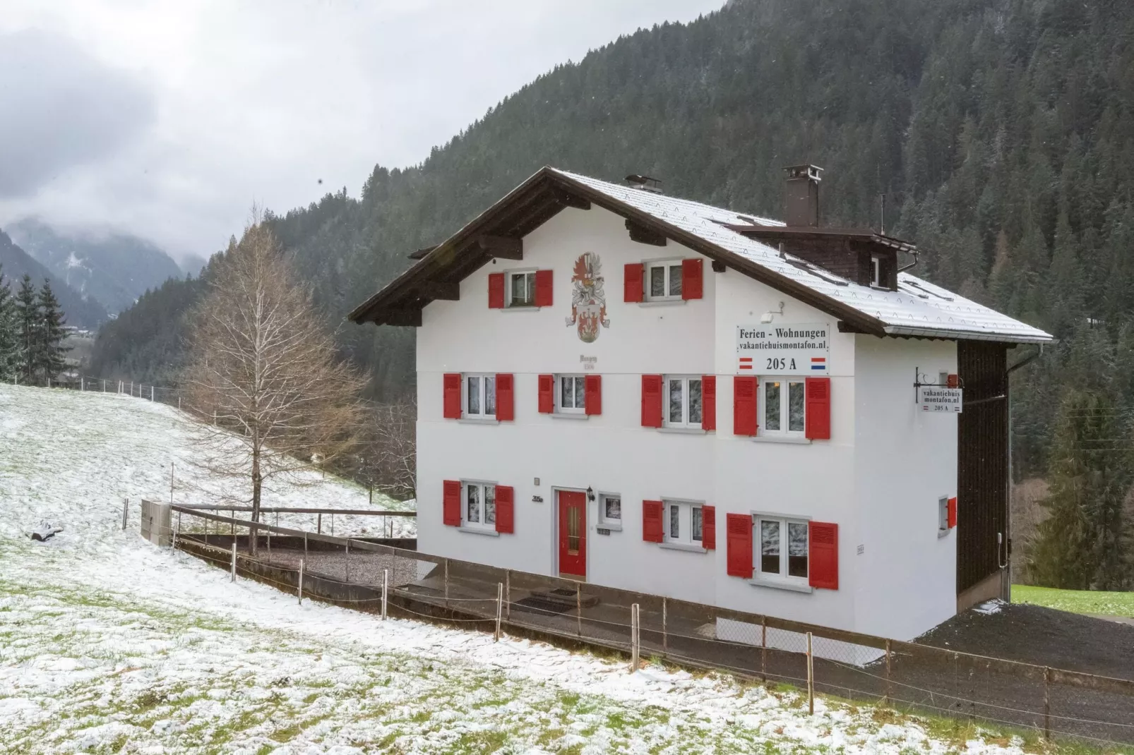 Vakantiehuis Montafon - Apartment 3-Exterieur winter